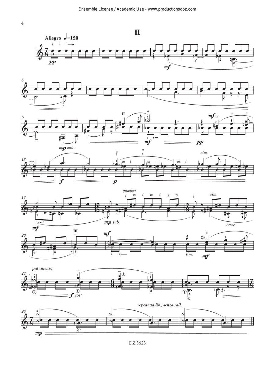 Études, volume 1 Études, volume 1 Classical Guitar scores gallery preview page 4