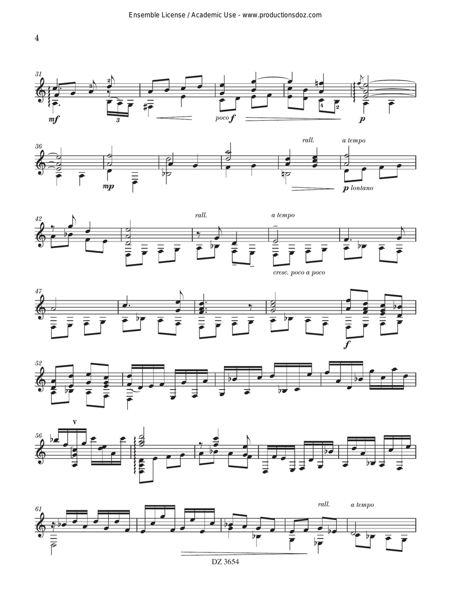 The Bootlegger's Tale The Bootlegger's Tale Classical Guitar scores gallery preview page 4