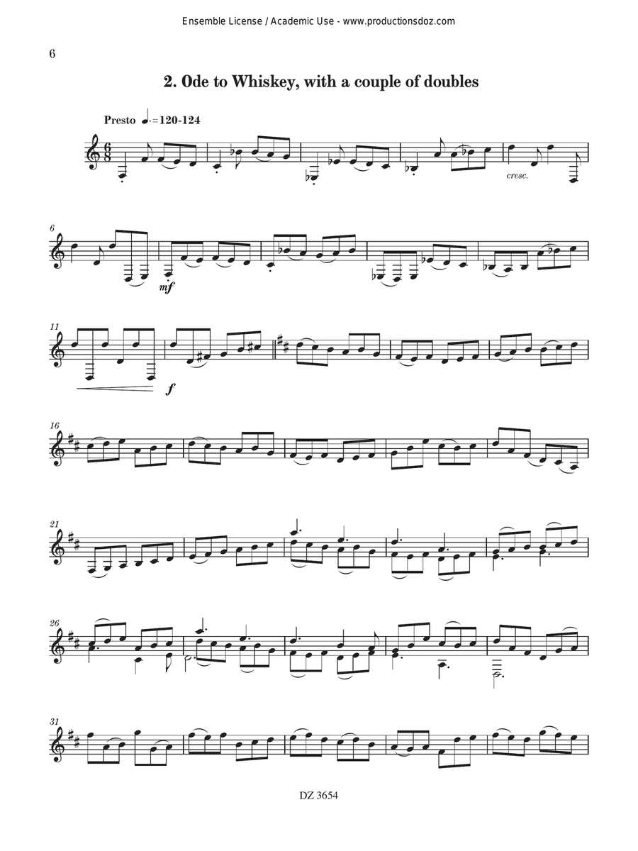 The Bootlegger's Tale The Bootlegger's Tale Classical Guitar scores gallery preview page 6