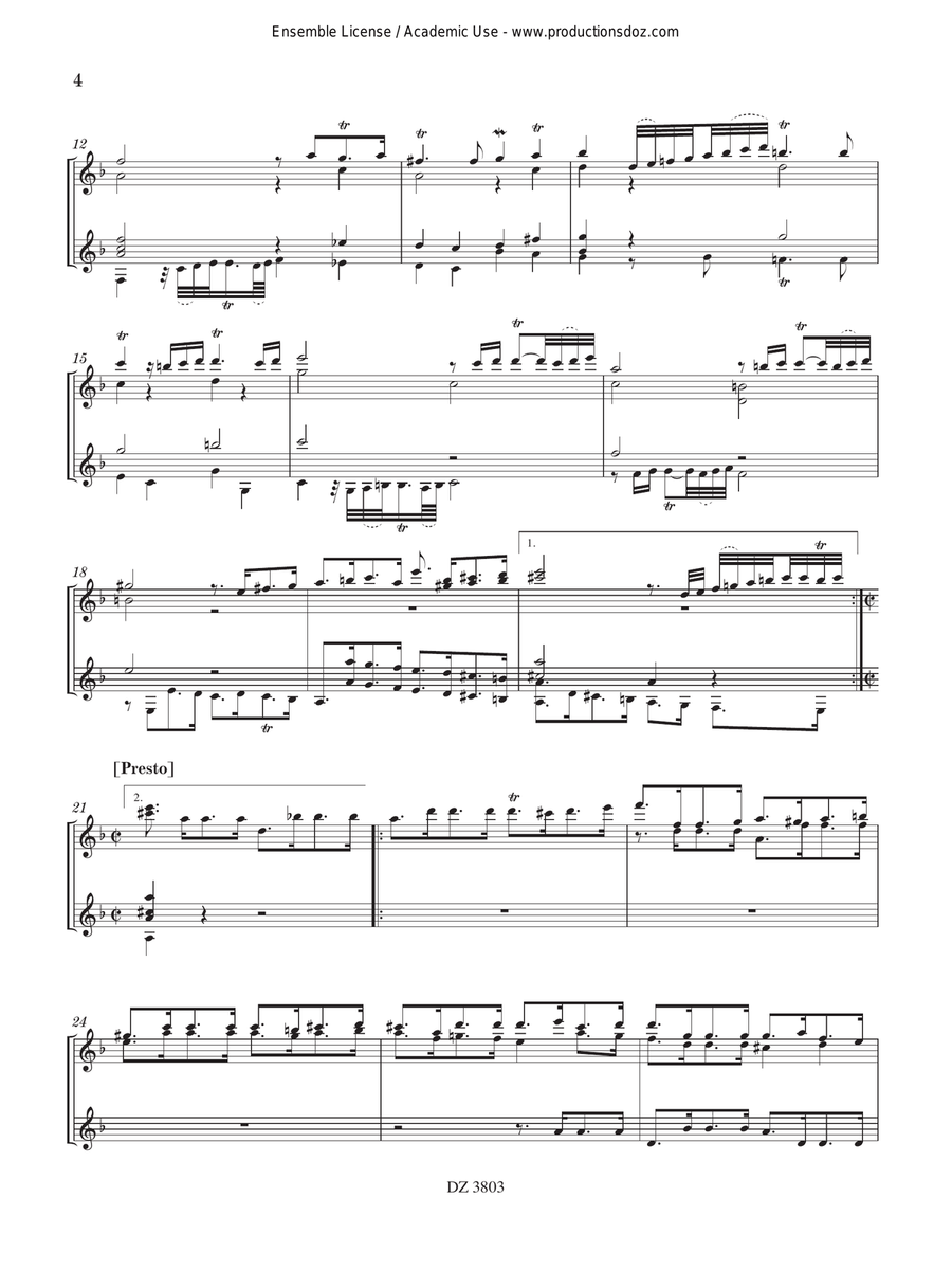 Suite No. 7 Suite No. 7 Classical Guitar scores gallery preview page 4