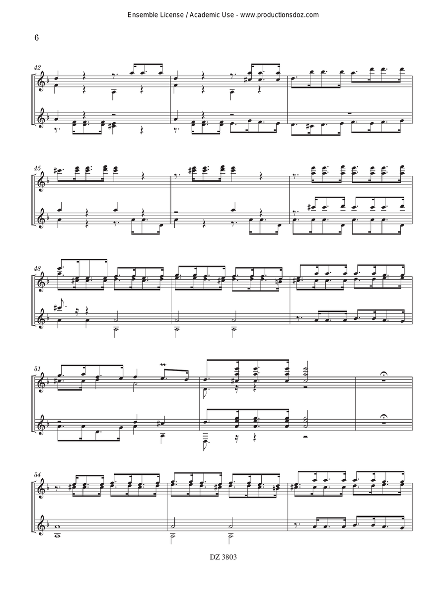 Suite No. 7 Suite No. 7 Classical Guitar scores gallery preview page 6