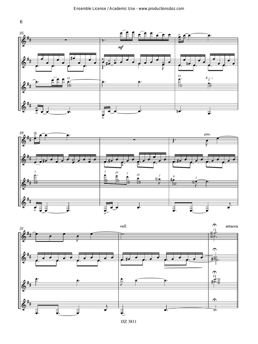 L'Air de rien L'Air de rien Guitar Ensemble scores gallery preview page 6