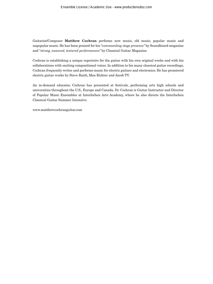 Prelude and Stomp Prelude and Stomp Classical Guitar scores gallery preview page 2