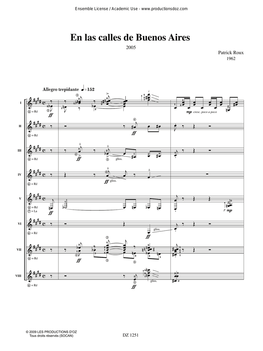 En las calles de Buenos Aires Classical Guitar scores gallery preview page 3
