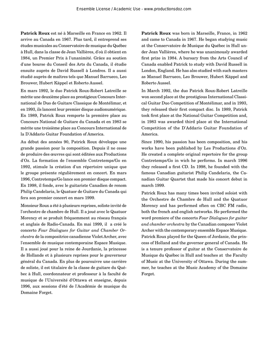 Comme un tango Comme un tango Classical Guitar scores gallery preview page 2