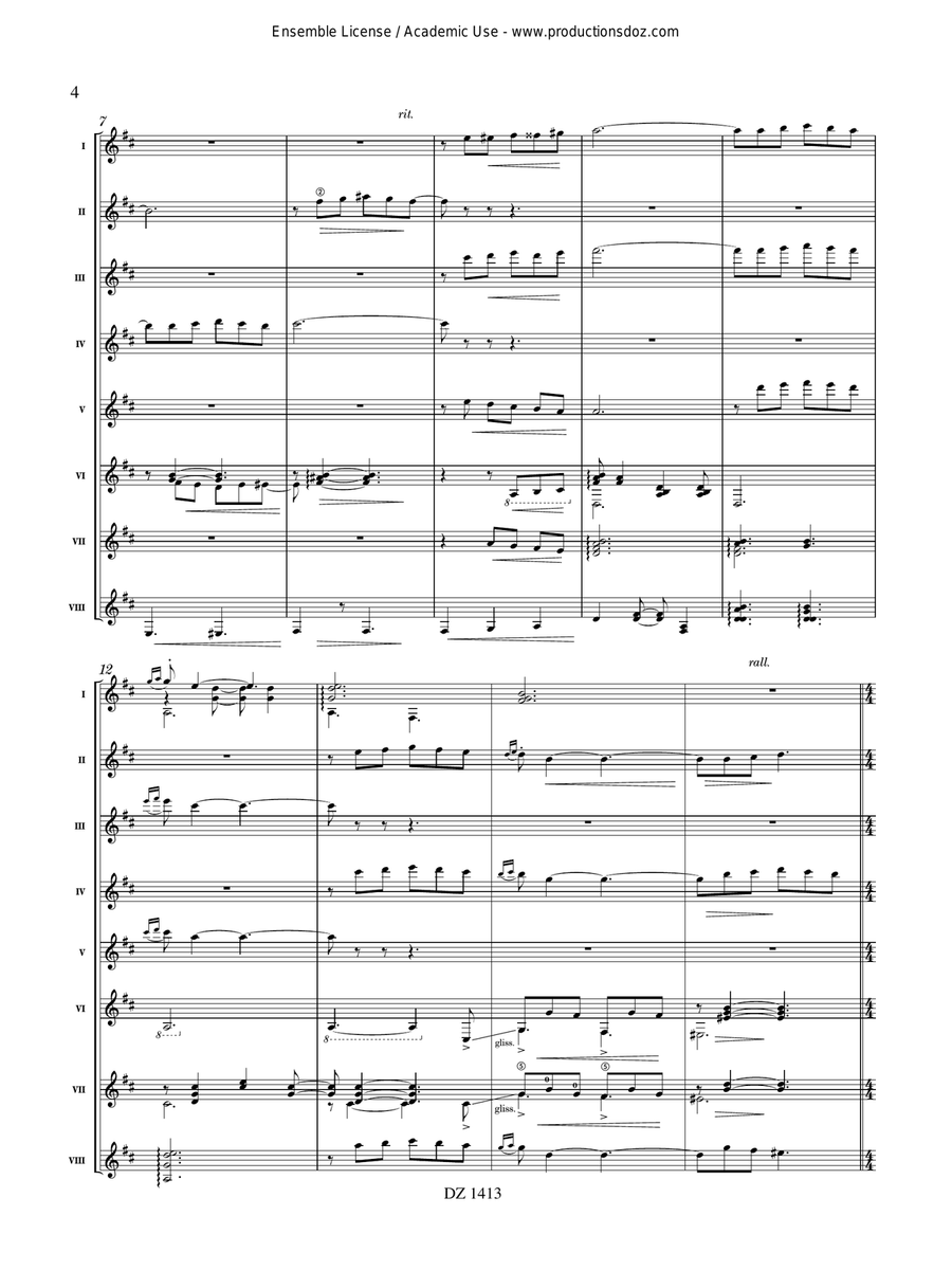Comme un tango Comme un tango Classical Guitar scores gallery preview page 4