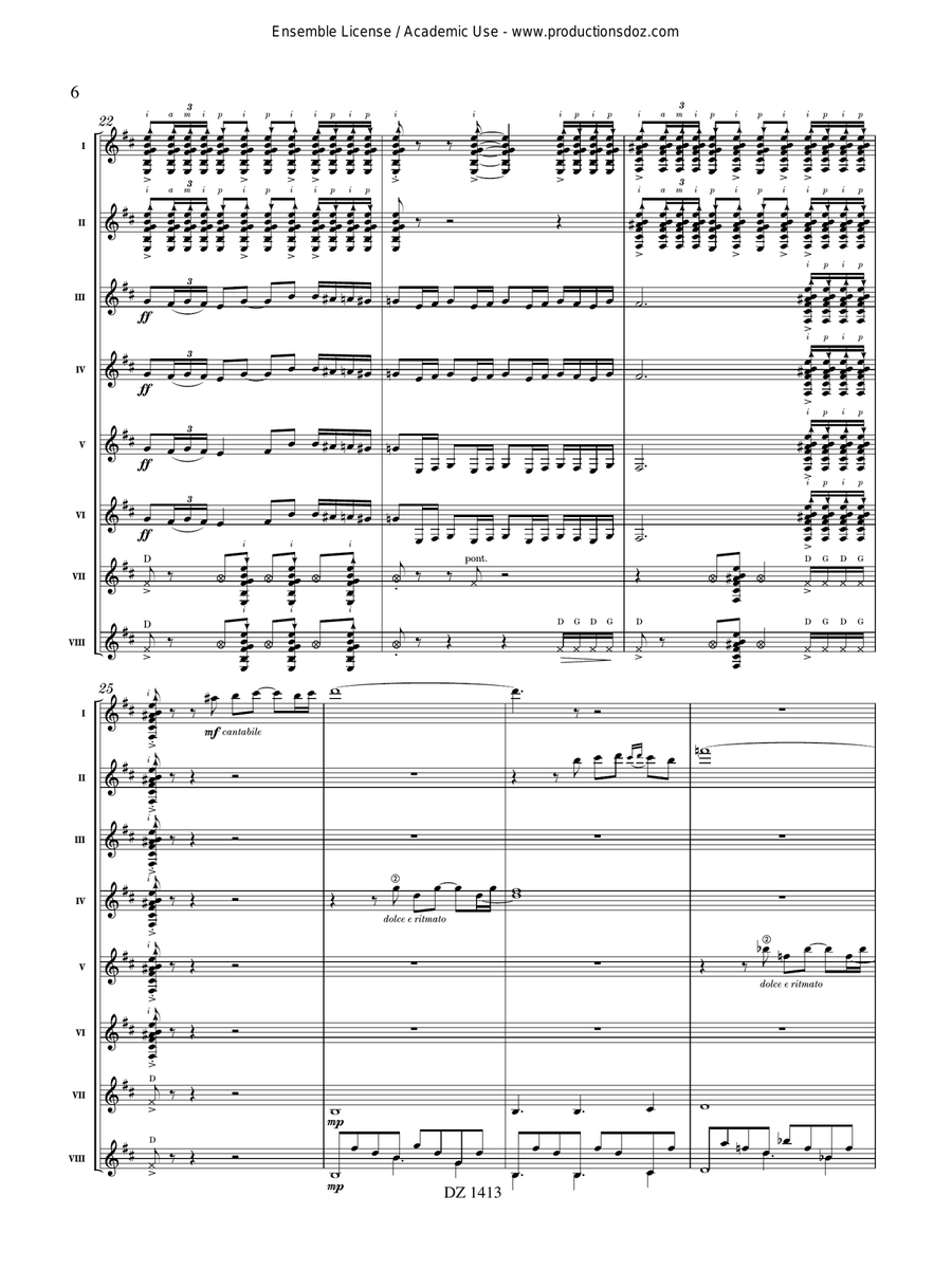 Comme un tango Comme un tango Classical Guitar scores gallery preview page 6