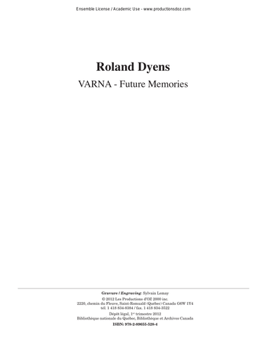 VARNA - Future Memories
