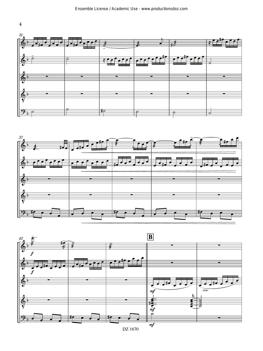 3 pièces 3 pièces Orchestra scores gallery preview page 4