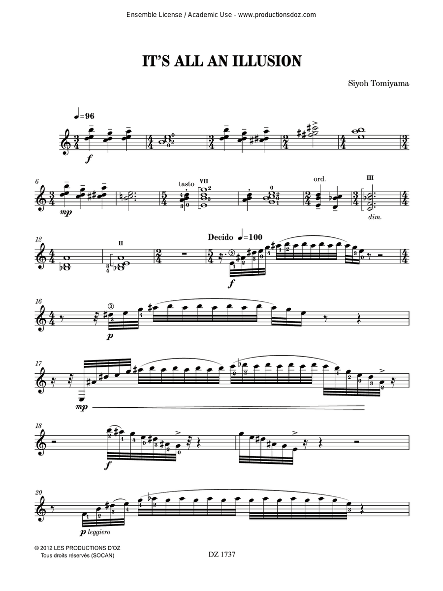It’s All an Illusion It’s All an Illusion Classical Guitar scores gallery preview page 2