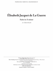 Suite in A minor