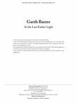 At the Last Ember Light