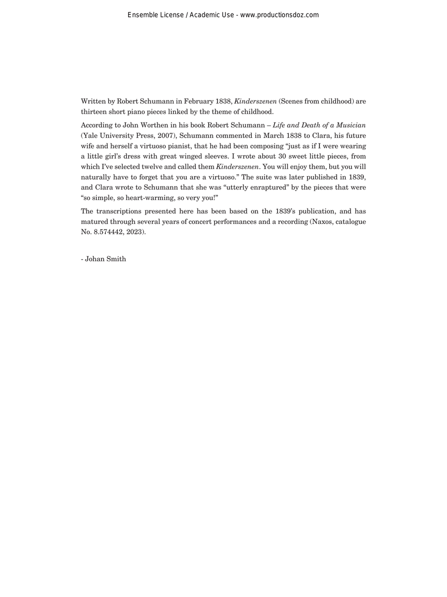 Kinderszenen, Op. 15 Kinderszenen, Op. 15 Classical Guitar scores gallery preview page 2