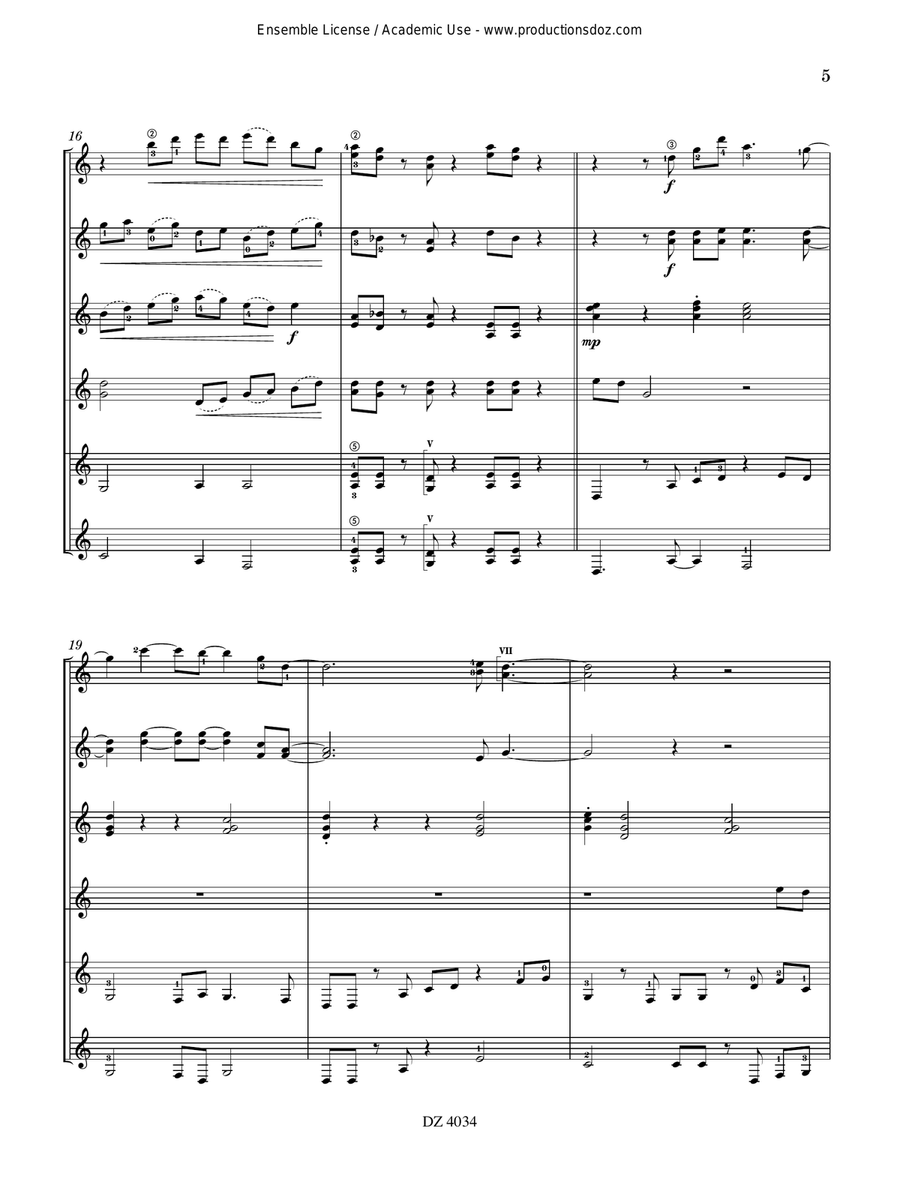 D'Bootsy Bass Baby D'Bootsy Bass Baby Guitar Ensemble scores gallery preview page 5