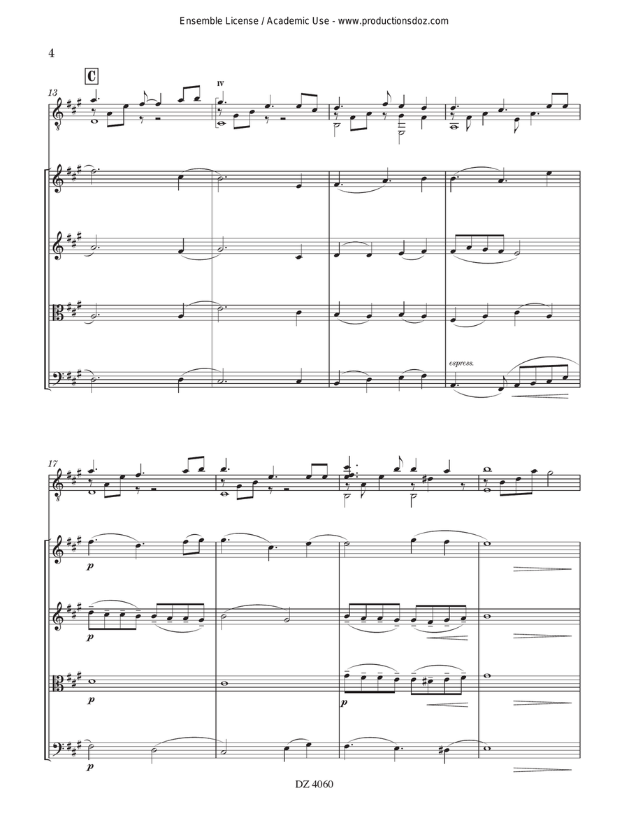 Luceros Luceros Cello scores gallery preview page 4
