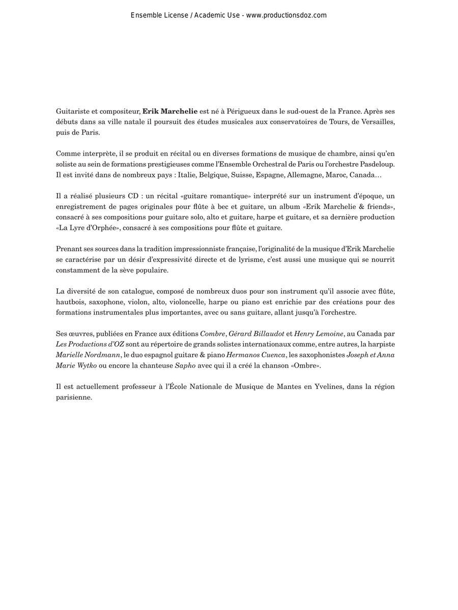 Résonance Résonance Classical Guitar scores gallery preview page 2