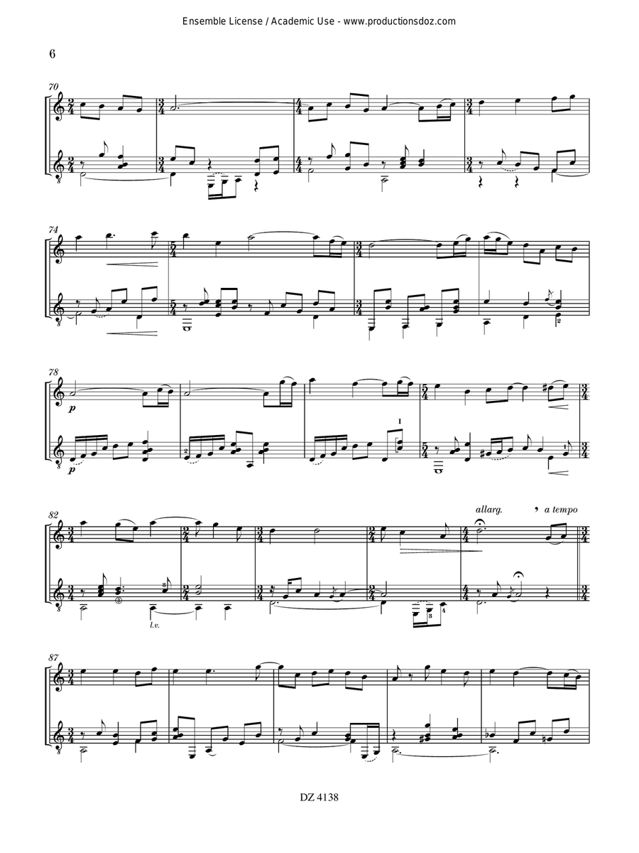 Campolito Boulevard Violin - Digital Sheet Music page 6