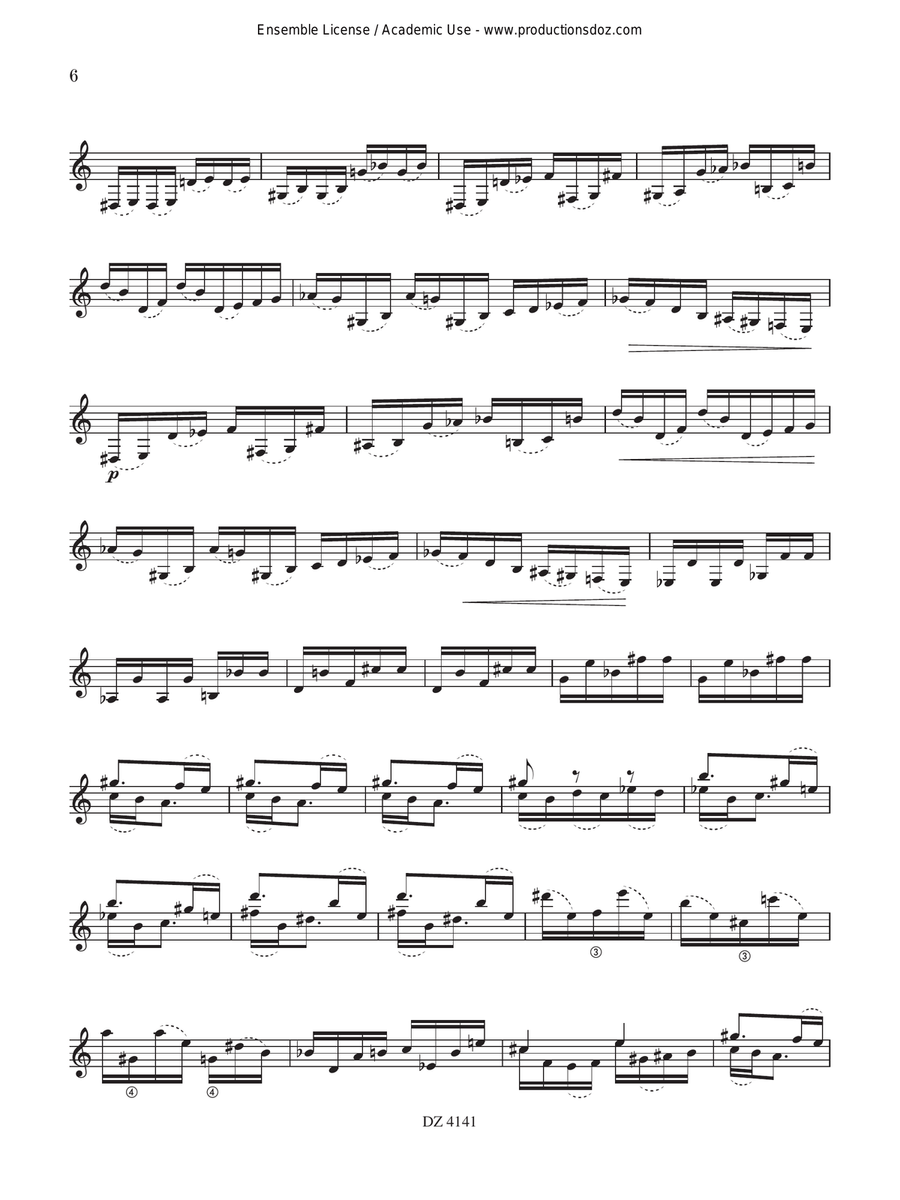 The Lyre of Sappho The Lyre of Sappho Classical Guitar scores gallery preview page 6