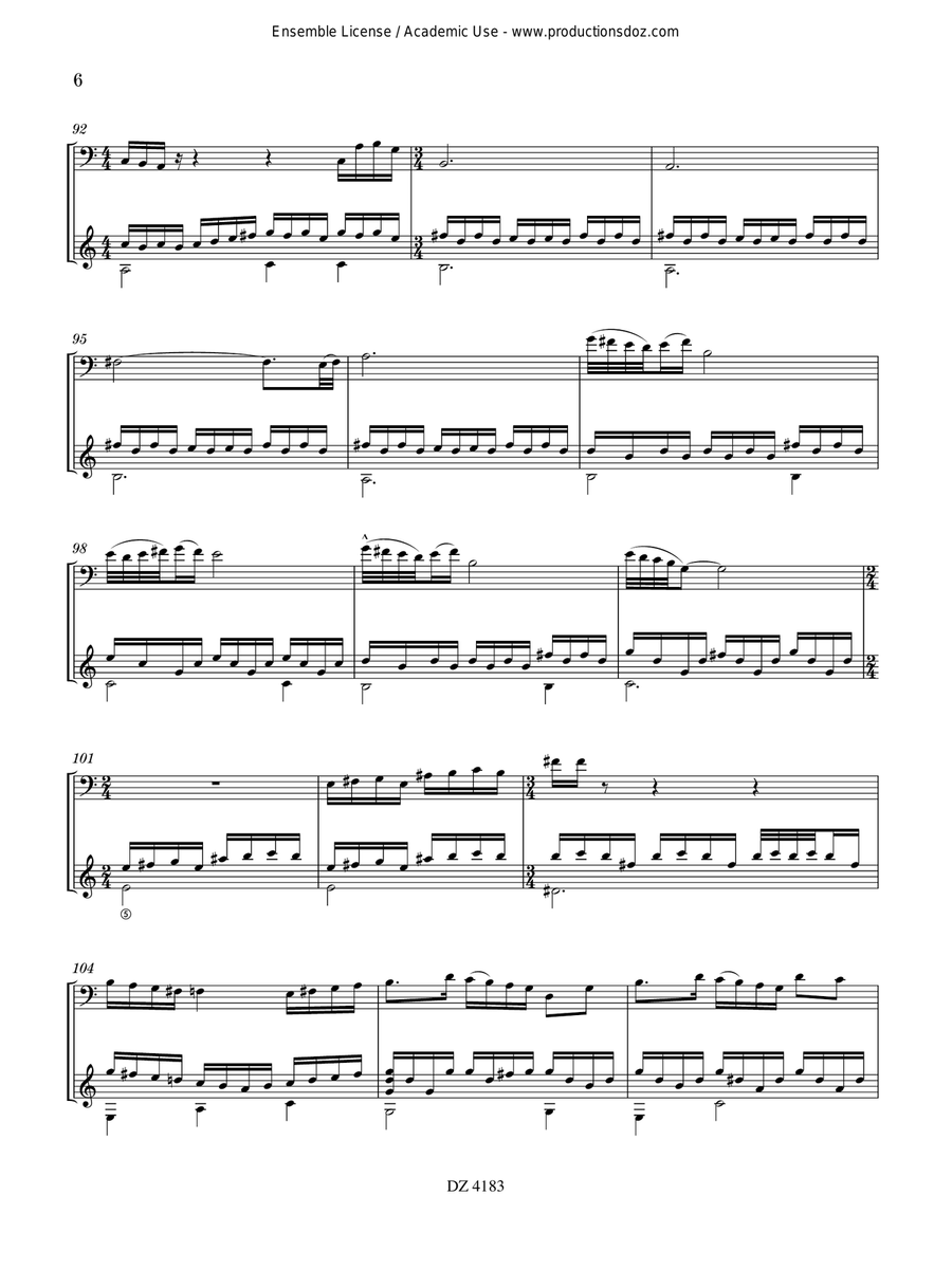 Combinasaon Bassoon - Digital Sheet Music page 6