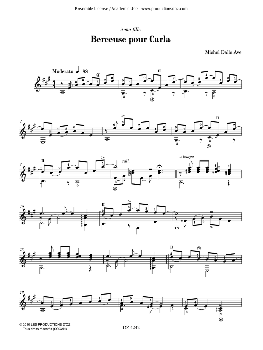 Anthologie, vol. 1 Anthologie, vol. 1 Classical Guitar scores gallery preview page 2