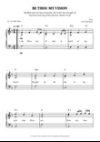 Be Thou My Vision - Easy Piano (Chords & Lyrics)