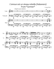 L'amour est un oiseau rebelle (Habanera)