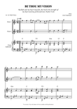 Be Thou My Vision - Flute Duet with Piano (Chords)