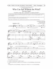 Who Can Sail Without the Wind? (arr. Sara Glick and Judith Herrington)