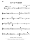 How Can It Be? - Oboe
