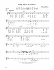 Baby, I Love Your Way (from The Daily Ukulele) (arr. Jim Beloff)