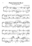 Piano Concerto No.2 2nd Movement Op.59 for Piano Solo (Moszkowski)