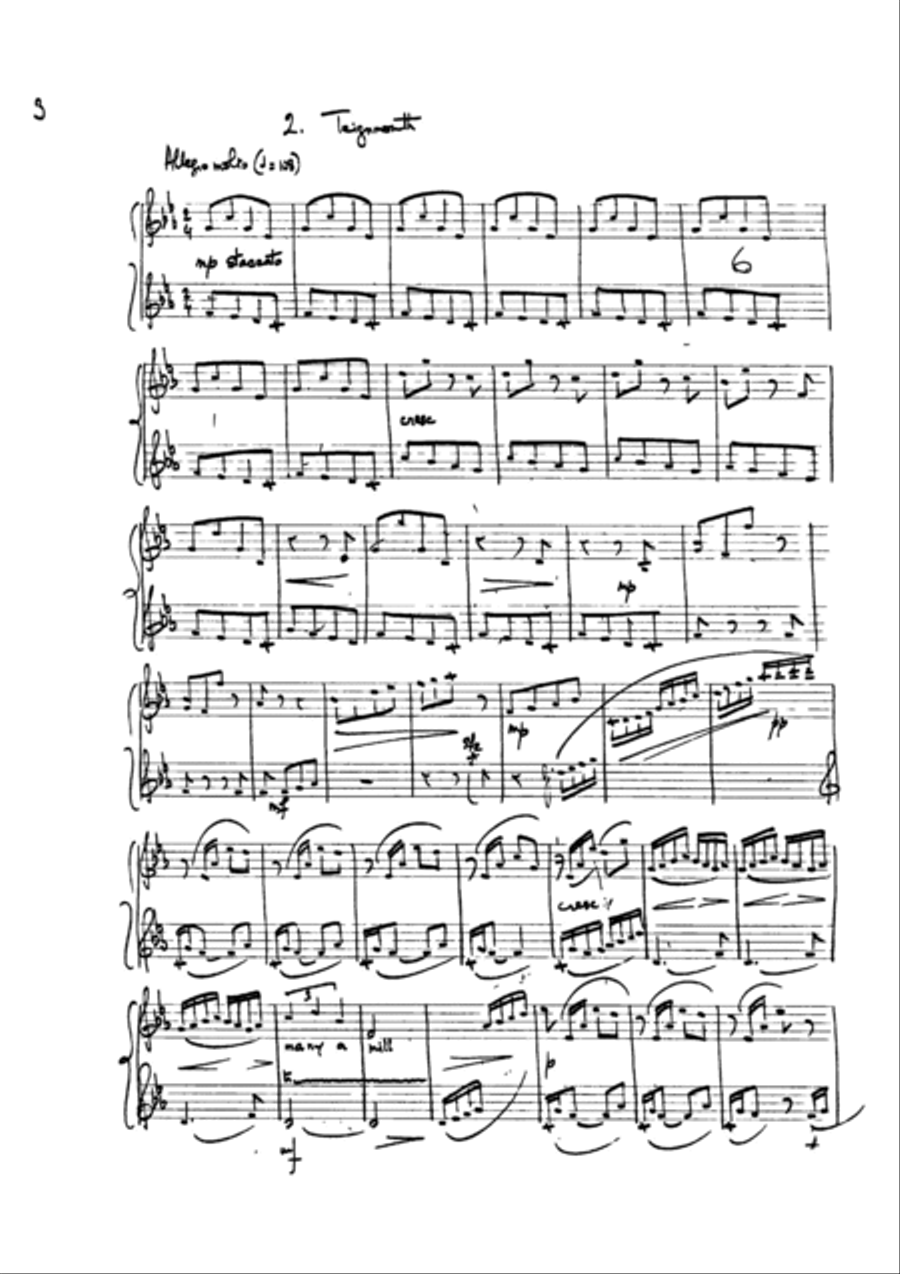 Welcome Joy and Welcome Sorrow Score scores gallery preview page 3