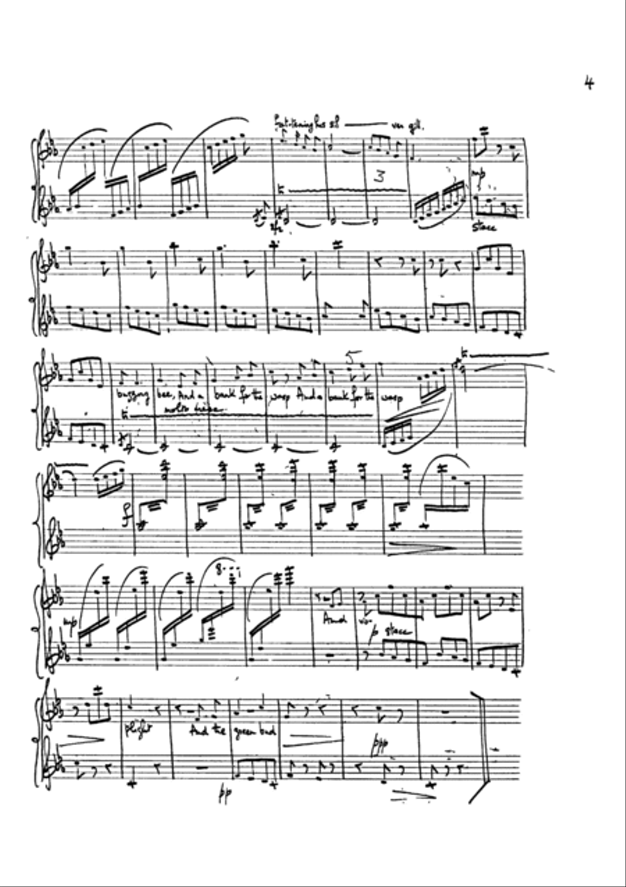 Welcome Joy and Welcome Sorrow Score scores gallery preview page 4