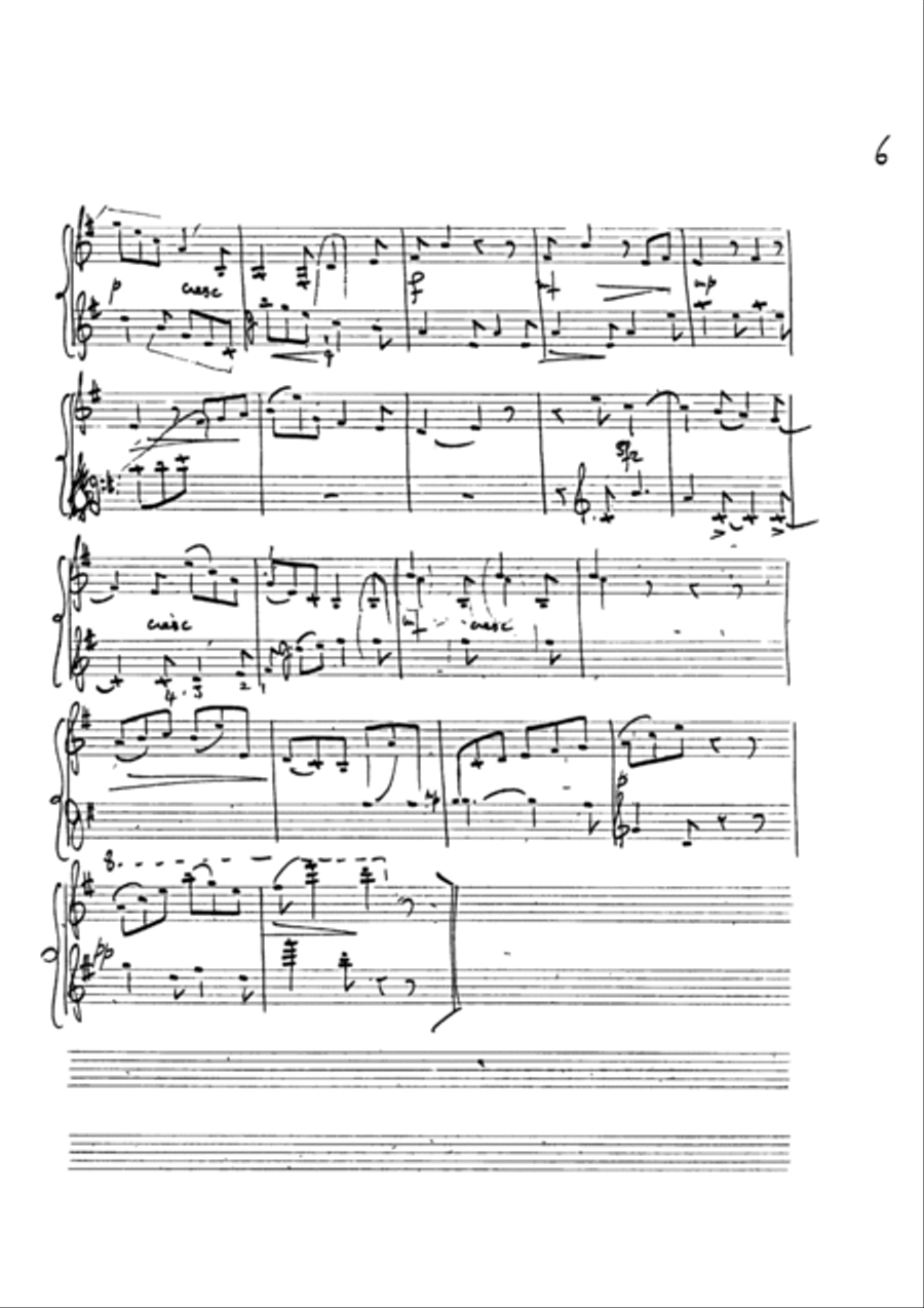 Welcome Joy and Welcome Sorrow Score scores gallery preview page 6