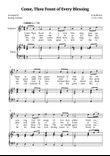 Come Thou Fount of Every Blessing
