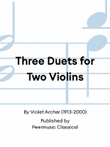 Three Duets for Two Violins