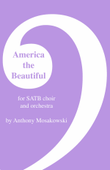 America the Beautiful: score & parts for optional orchestra accompaniment