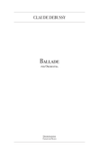 Ballade for Orchestra - Debussy / de Felice - Score Only