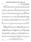 Never Gonna Give You Up (arr. Larry Moore) - Cello