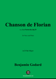 B. Godard-Chanson de Florian,in D flat Major