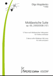 Moldawische Suite. Leichte Stücke für Violine und Klavier