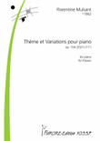 Thème et Variations für Klavier op. 104 (2021)