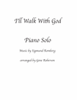 I'll Walk With God