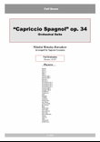 Capriccio Spagnol