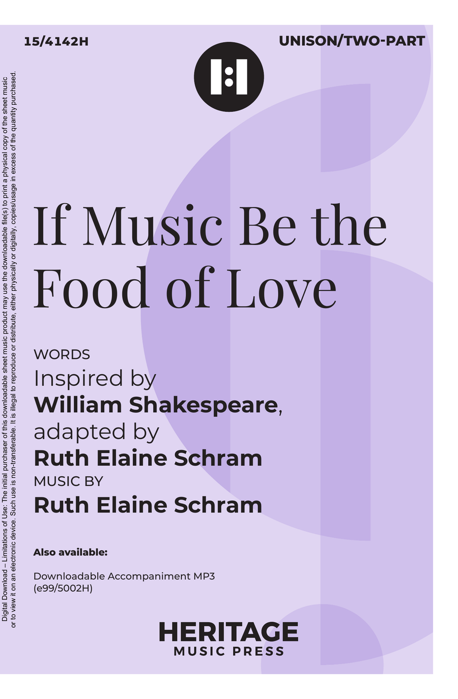 If Music Be the Food of Love Choir scores gallery preview page 1