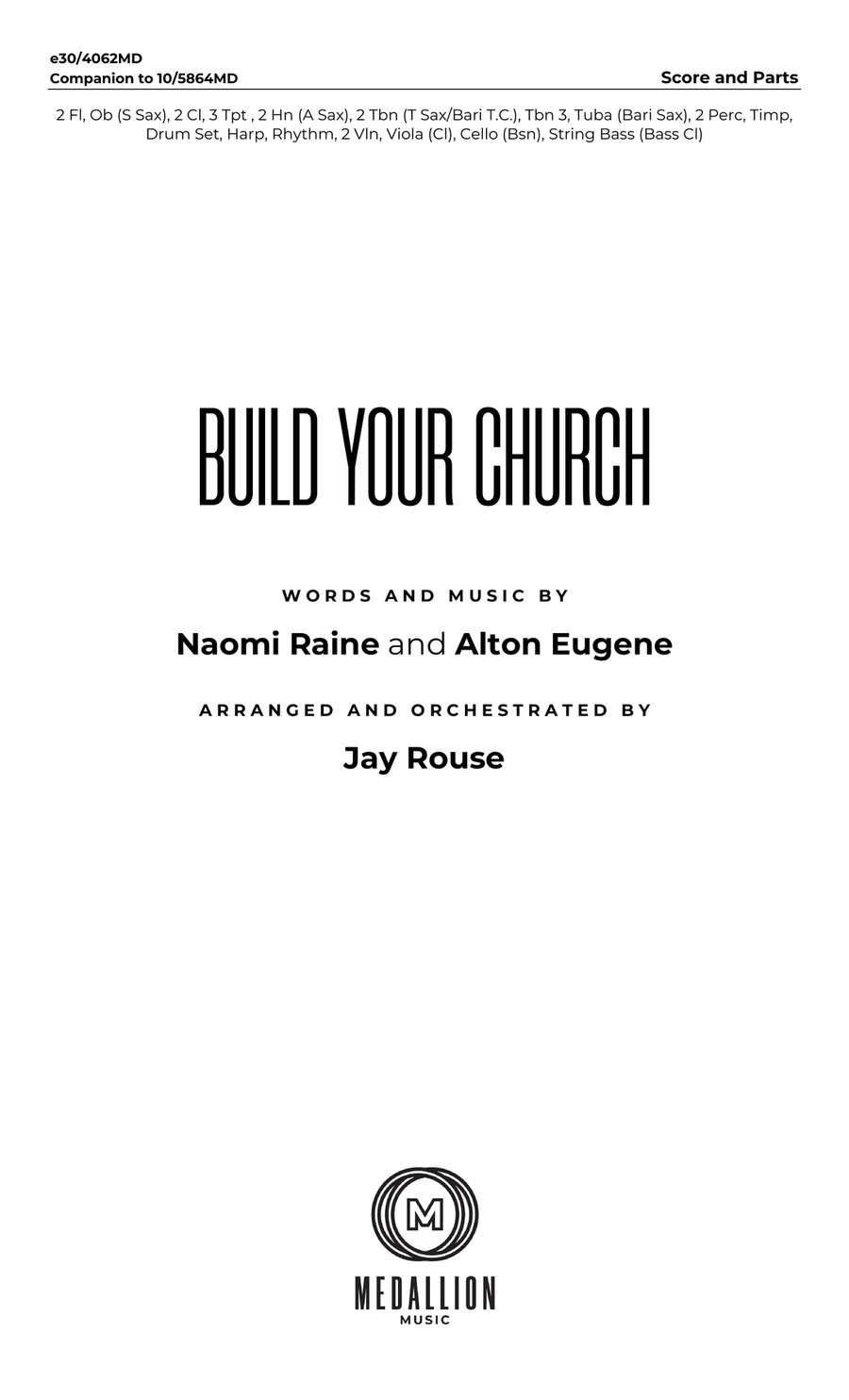Build Your Church - Downloadable Orchestration Orchestra scores gallery preview page 2