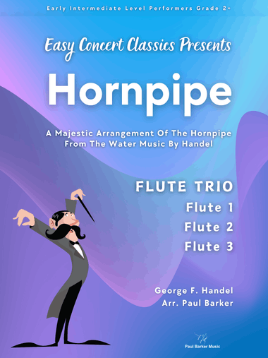 Hornpipe - Water Music (Flute Trio)