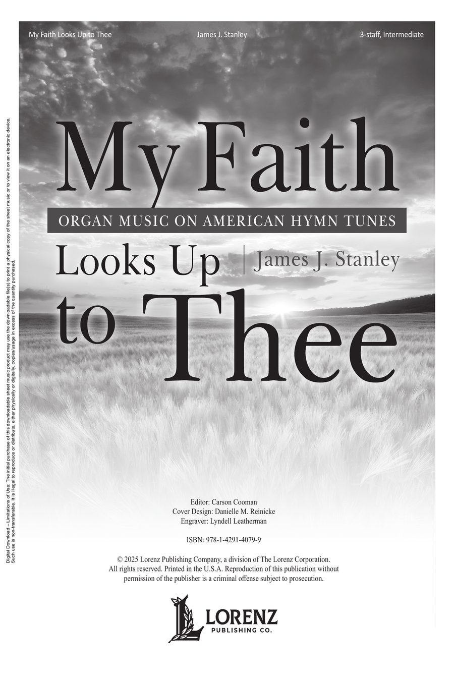 My Faith Looks Up to Thee Organ scores gallery preview page 1