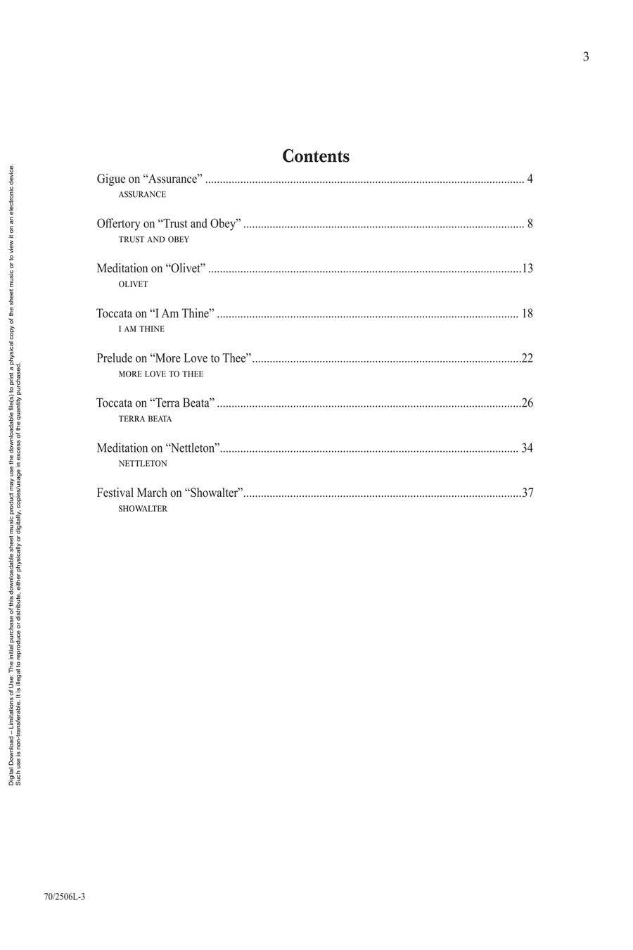 My Faith Looks Up to Thee Organ scores gallery preview page 3