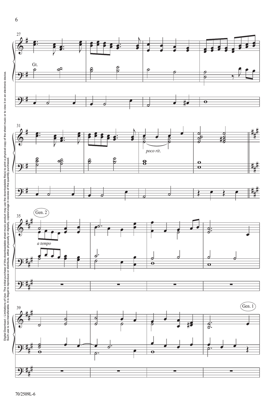 We Look to Thee We Look to Thee Organ scores gallery preview page 6